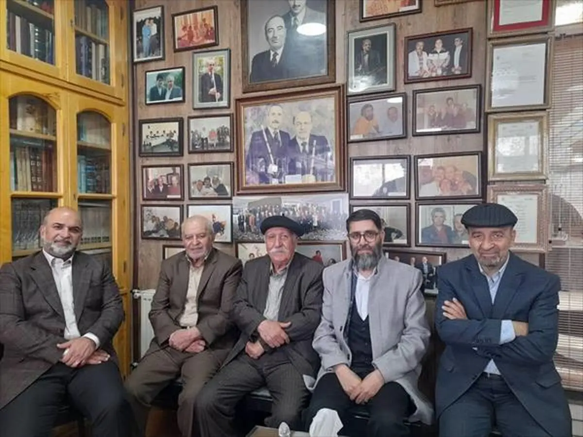 دیدار عیدانه مدیرعامل صندوق اعتباری هنر با دو هنرمند پیشکسوت