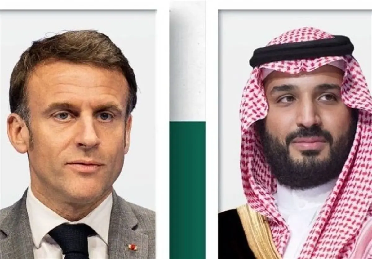 ماکرون و بن سلمان گفت‌وگو کردند