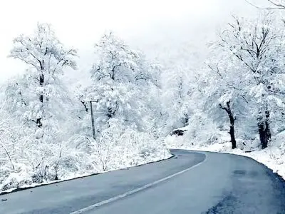 جاده‌های گلستان لغزنده است