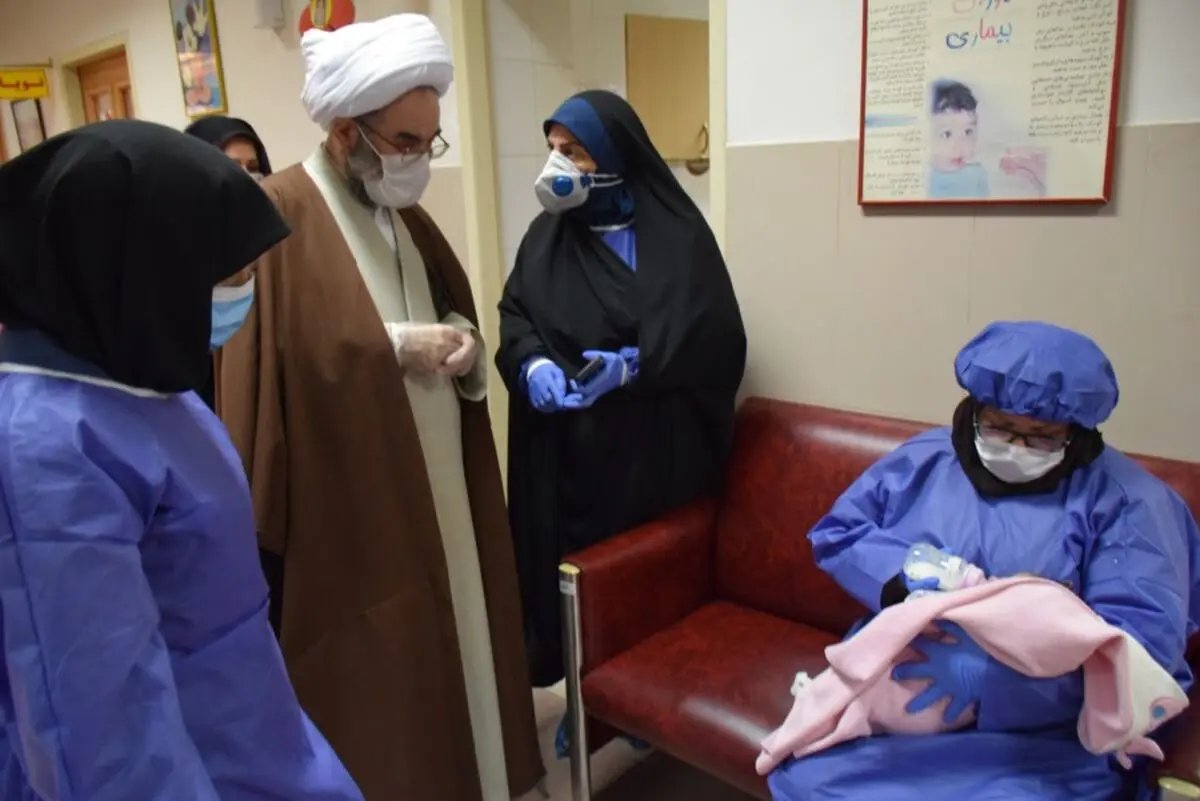 بازدید نماینده ولی فقیه در گیلان از شیرخوارگاه بهزیستی استان