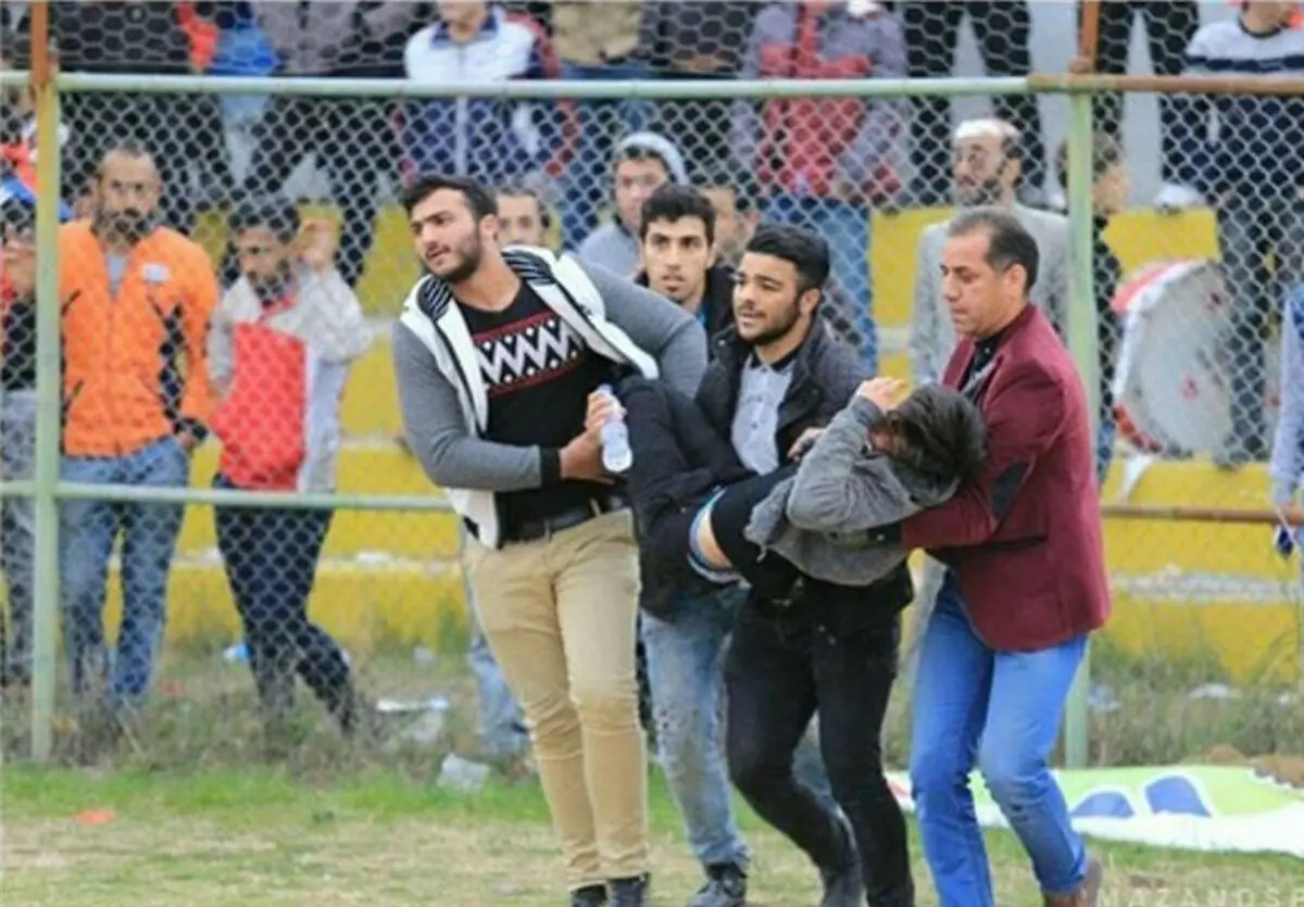 علل وقوع حوادث دیدار فوتبال نساجی و خونه به خونه پیگیری می شود