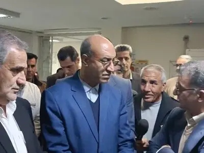 بازدید استاندار کرمانشاه از بیمارستان الزهرا (س) گیلانغرب و بررسی مشکلات درمانی شهرستان