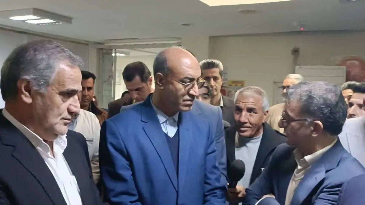 بازدید استاندار کرمانشاه از بیمارستان الزهرا (س) گیلانغرب و بررسی مشکلات درمانی شهرستان