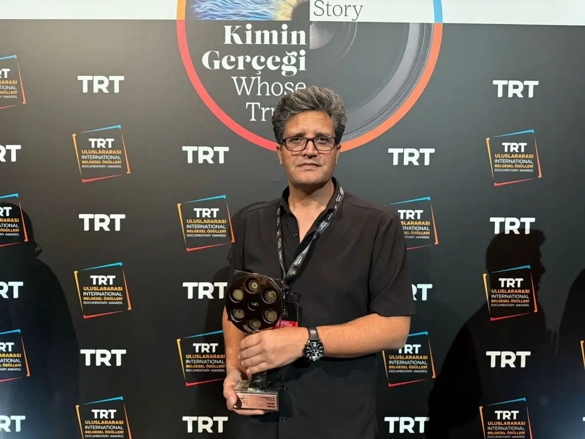 «فصل انگور» برنده جایزه سوم از جشنواره TRT ترکیه شد