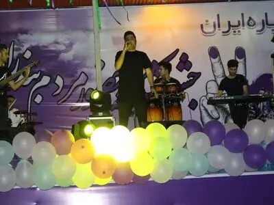 برگزاری جشن بزرگ پیروزی حسن روحانی در بندر امام خمینی + عکس