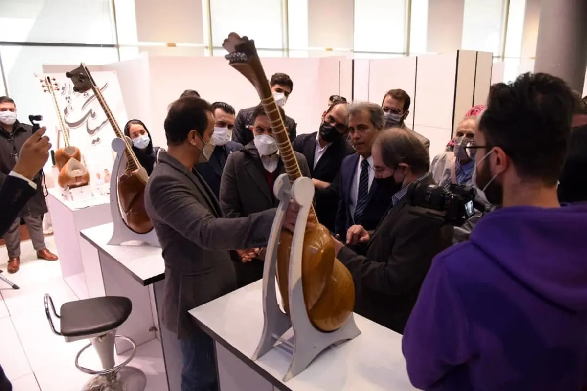 نمایشگاه «ساز و آلات موسیقی» در برج میلاد افتتاح شد