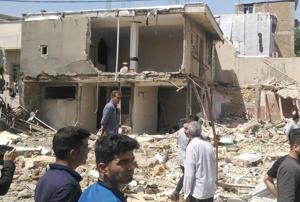 ۲ کشته و ۲ مصدوم بر اثر انفجار گاز