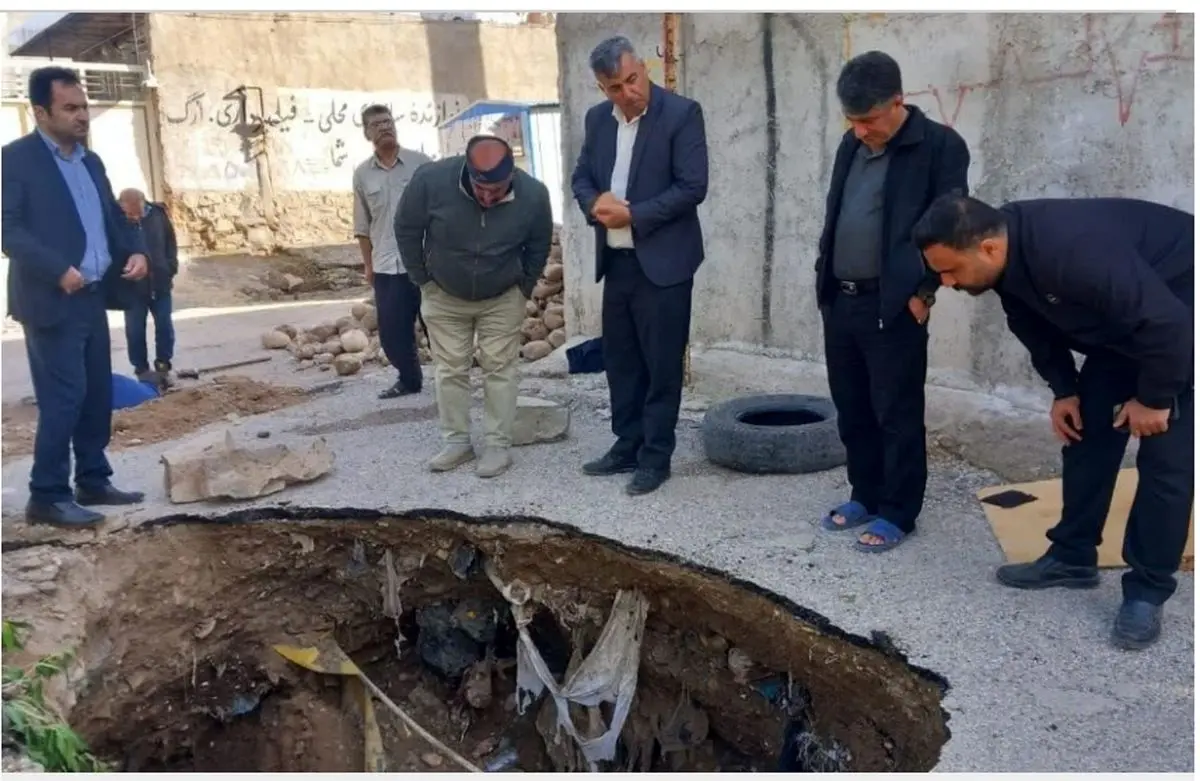 تاکید مدیرکل مدیریت بحران استانداری خوزستان بر رفع سریع علل فرونشست زمین در لالی