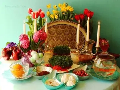 چند ایده زیبا برای چیدن سفره هفت سین امسال+ عکس