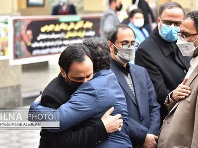 مراسم یادبود فرزند خردسال سخنگوی دولت