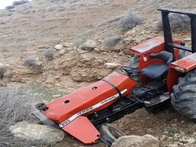 مرگ راننده تراکتور بر اثر حادثه کار 