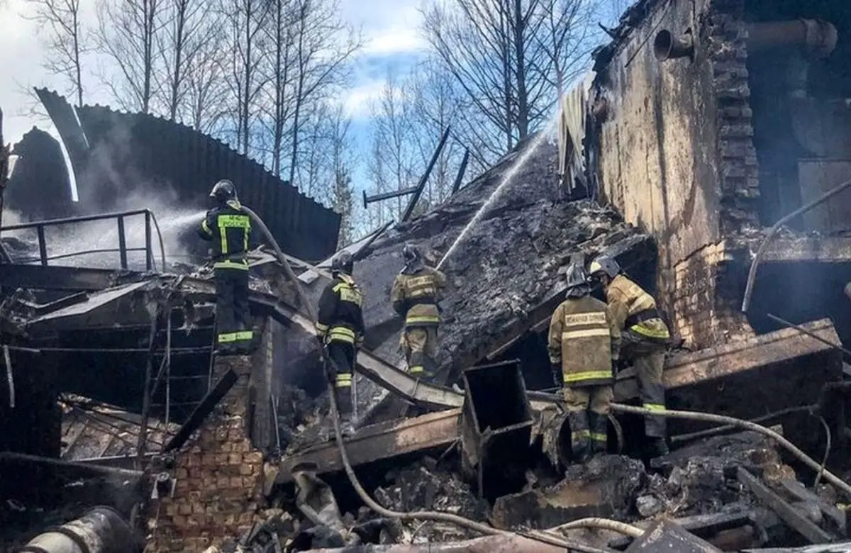 11 killed in western Russia factory fire