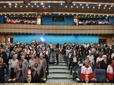 نخستین یادواره 323 شهید امدادگر دفاع مقدس برگزار شد