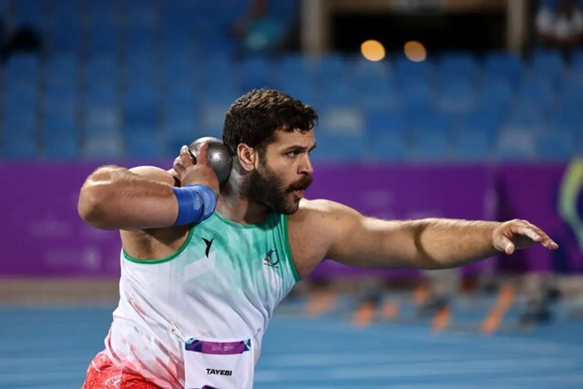 مدال نقره برای پرتاب وزنه ایران