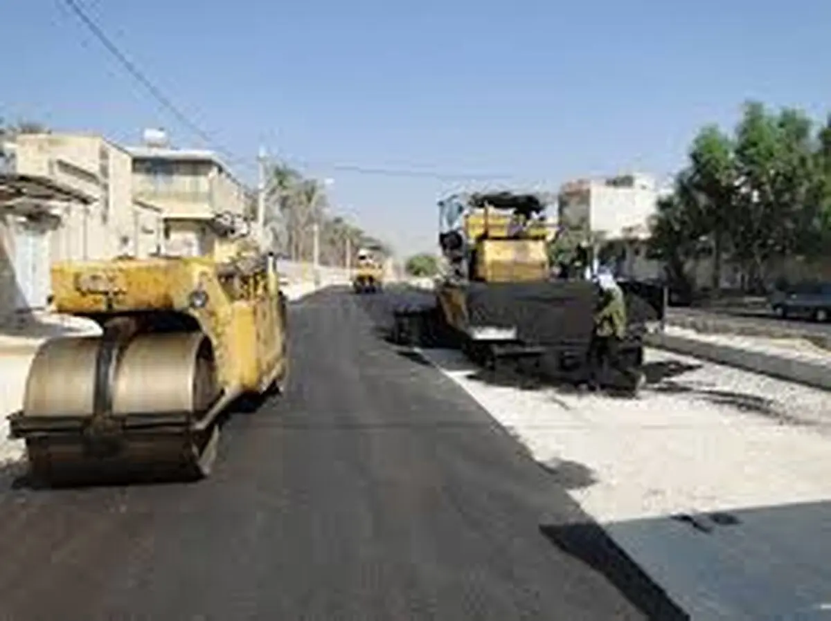 آسفالت 32 هزار متر مربع از معابر ناحیه غرب شهرکرد