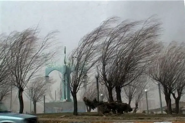 وزش باد در خراسان رضوی شدت می‌گیرد