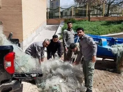 ۲ هزار متر تور دامی غیرمجاز در سنقر و کلیایی امحا شد