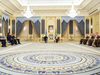 بیانیه مشترک عربستان و اوکراین پس از سفر زلنسکی به جده
