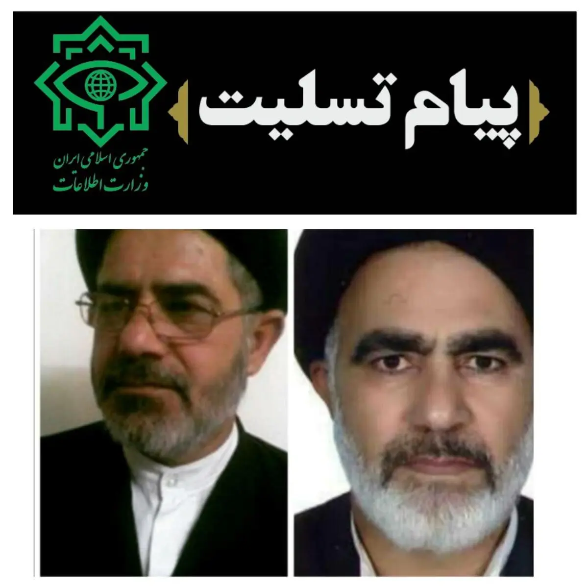 تسلیت وزیر اطلاعات در پی درگذشت دو روحانی در جنوب فارس 