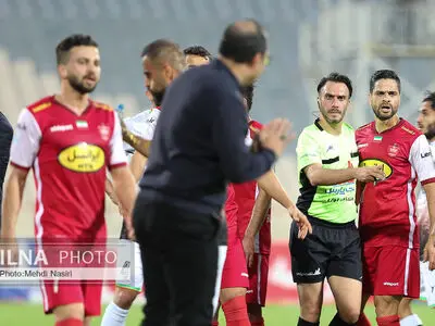دیدار تیمهای پرسپولیس تهران و مس رفسنجان