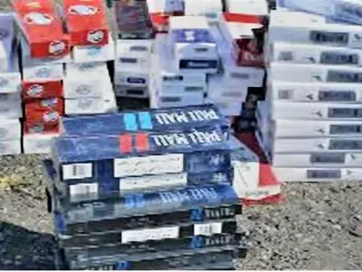 کشف 18 هزار نخ سیگار قاچاق در بابل