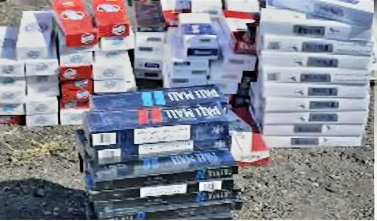 کشف 18 هزار نخ سیگار قاچاق در بابل