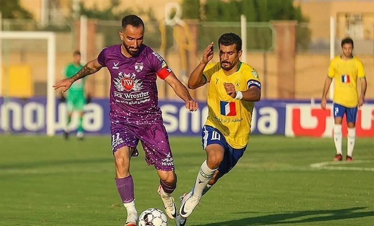 شکست مقابل هوادار آبادانی هارا به سقوط نزدیک کرد

