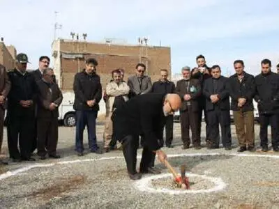 آغاز عملیات اجرایی مدرسه 20 کلاسه در شهرستان مهاباد