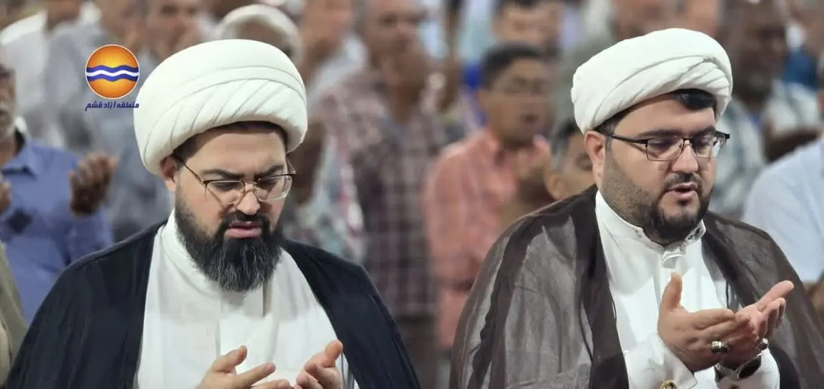 برپایی نماز عید قربان در قشم