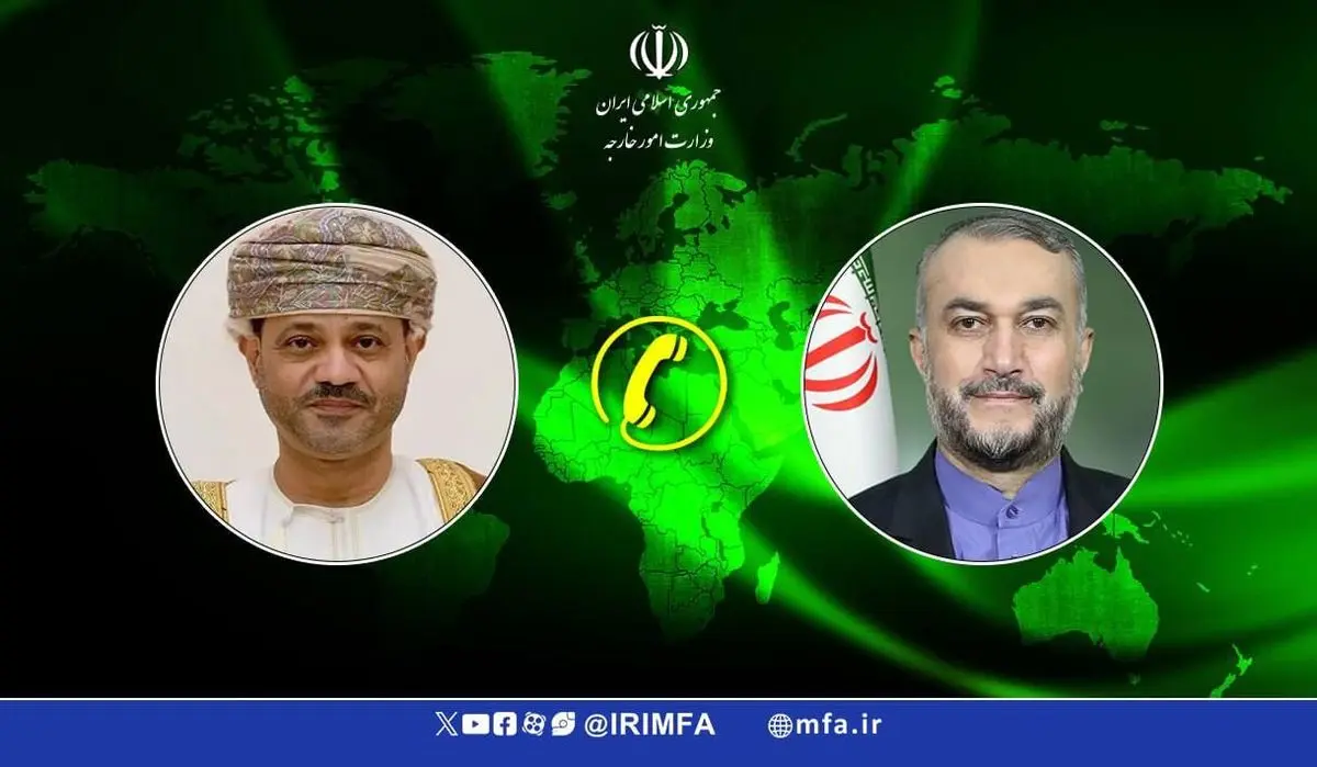 Iran, Oman FMs say Islamic nations should coordinate help to Palestinians in Gaza