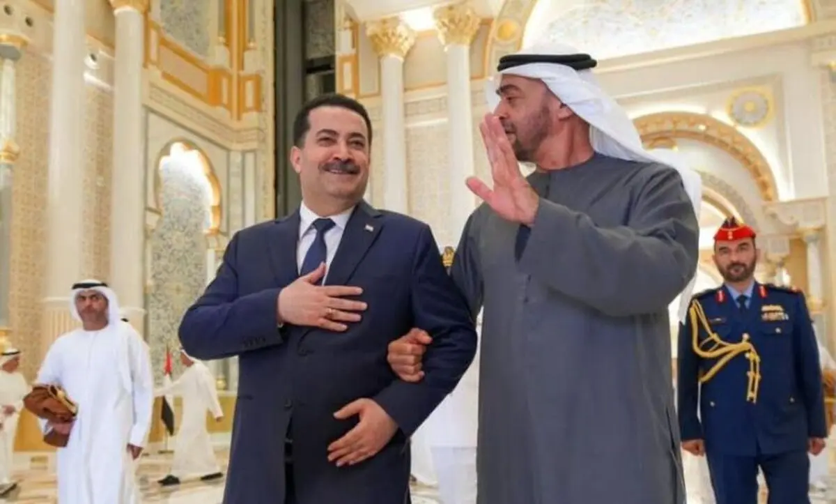 مکالمه تلفنی السودانی و بن زاید