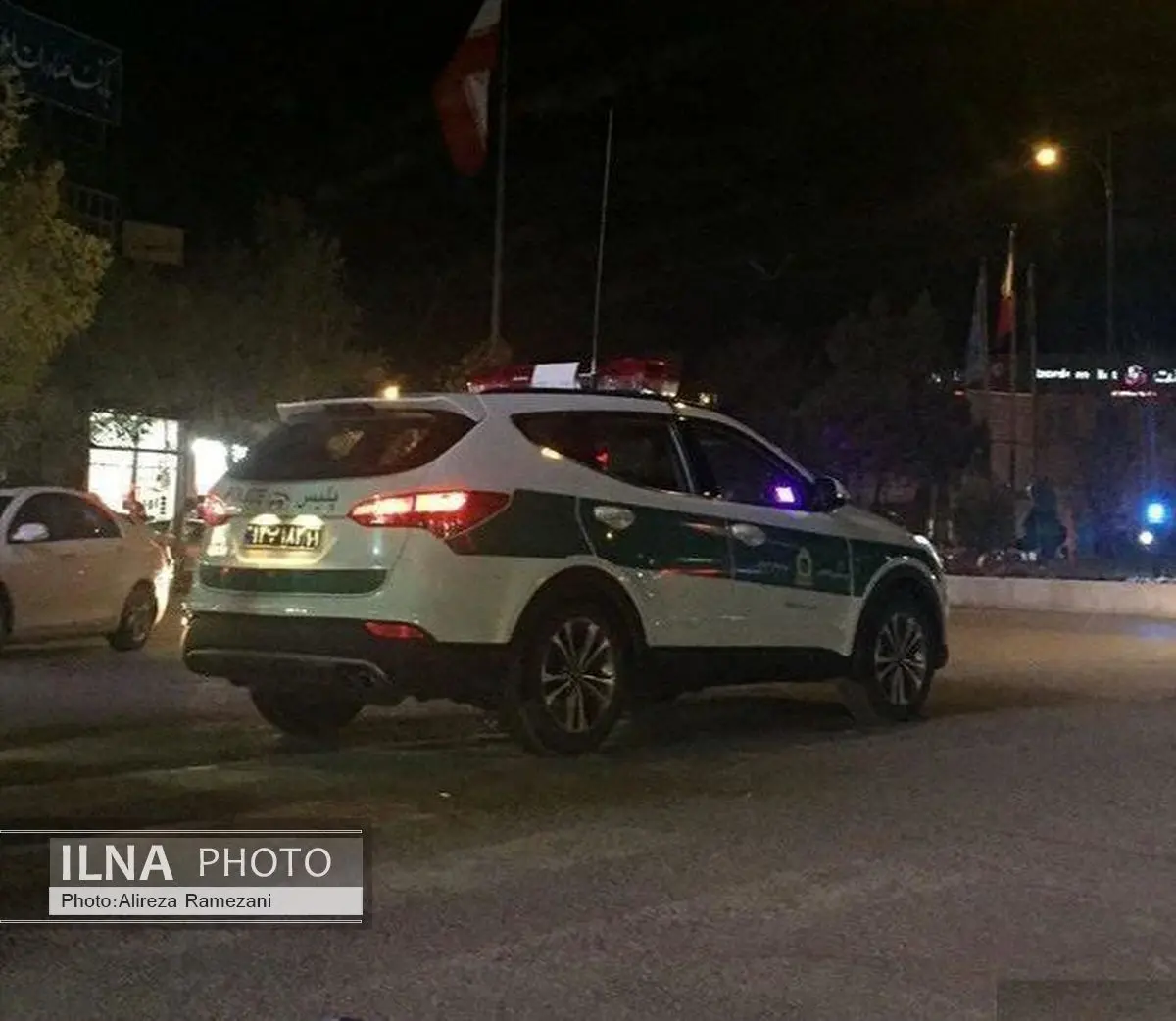 اولین ماشین پلیس شاسی بلند در ایران +عکس 