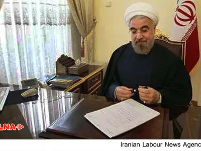 روحانی قهرمانی تیم کشتی آزاد را تبریک گفت