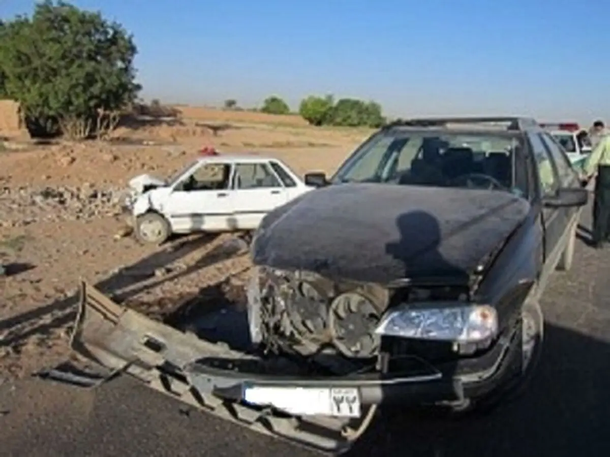 مرگ دو نفر بر اثر تصادف در جاده کاشمر-شادمهر 