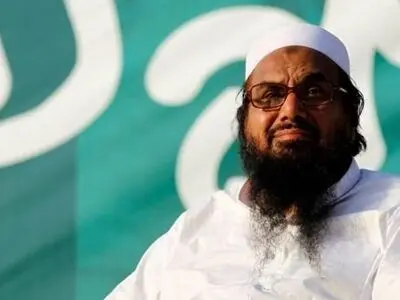 اعتراض حامیان حافظ سعید علیه ترامپ