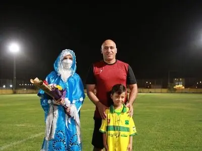 کودک سرطانی در اردوی صنعت نفت آبادان