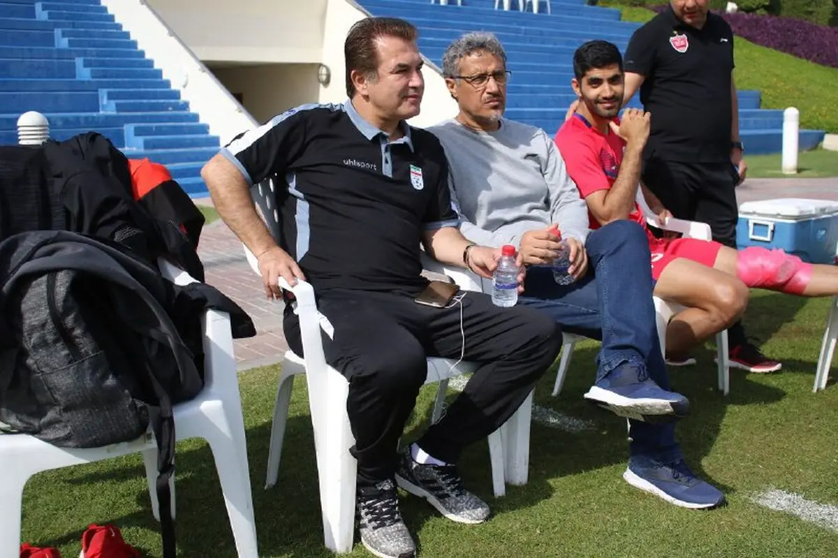 گزارش تصویری تمرین پرسپولیس با حضور حمید استیلی