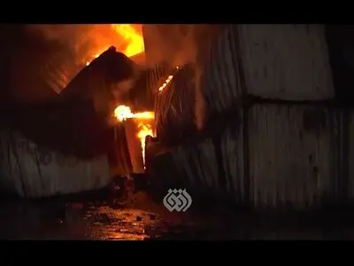 تصاویر شبکه افق از حادثه انفجار بندرعباس