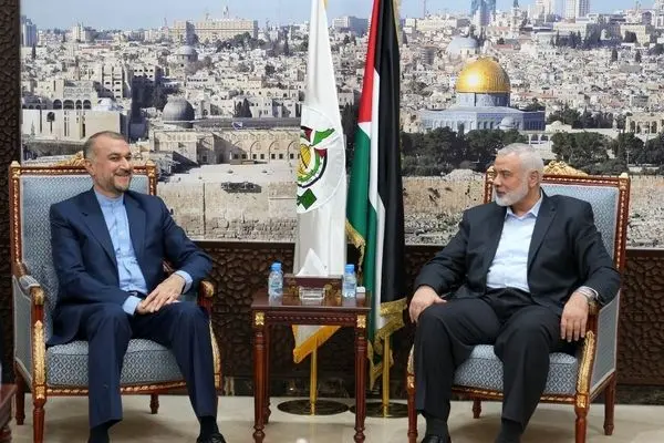 Iran FM, Hamas official discuss latest situation in Gaza