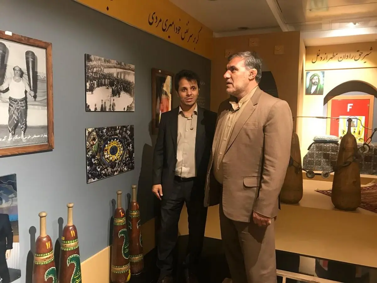 برگزاری نشست مشترک مسئولین موزه ملی ورزش، المپیک، پارالمپیک با فدراسیون ورزشهای زورخانه ای و کشتی پهلوانی