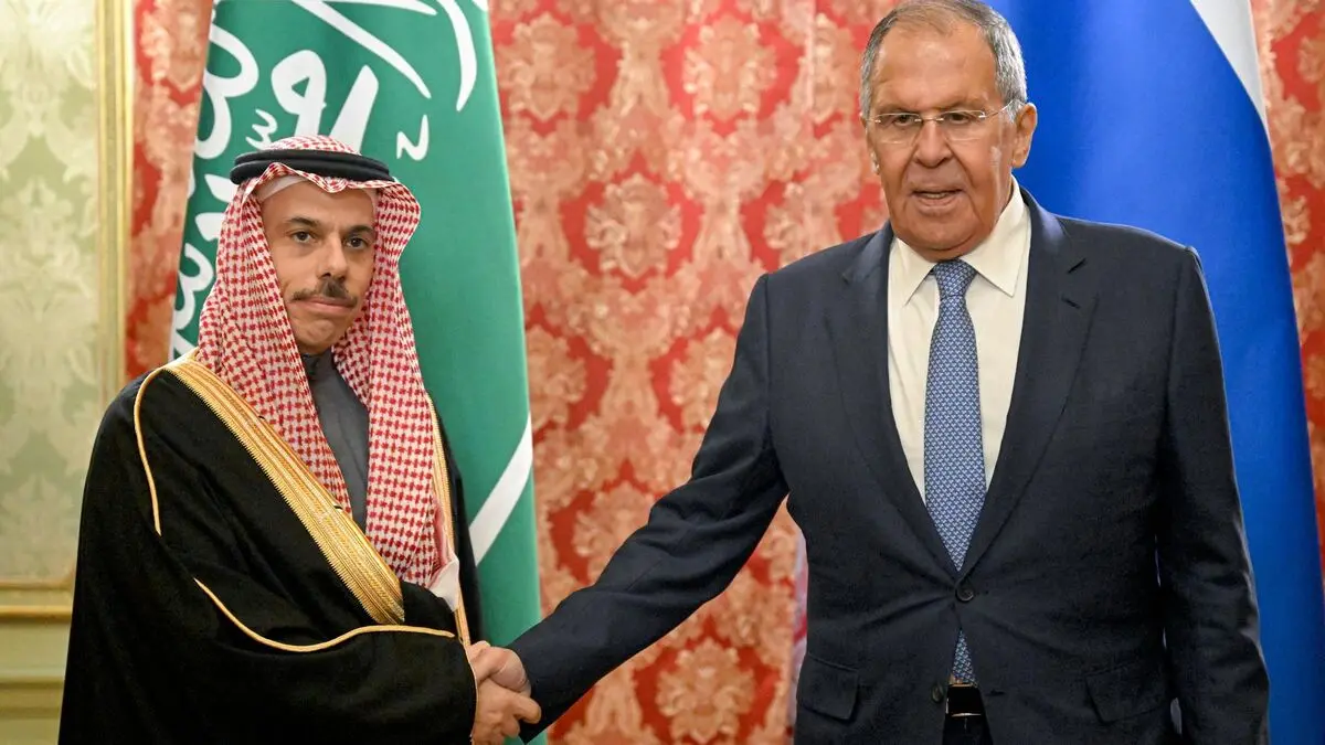 لاوروف با بن فرحان دیدار کرد