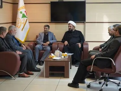 دیدار جمعی از اعضای کمیسیون اقتصادی مجلس با مدیرعامل صندوق بیمه اجتماعی روستاییان، کشاورزان و عشایر