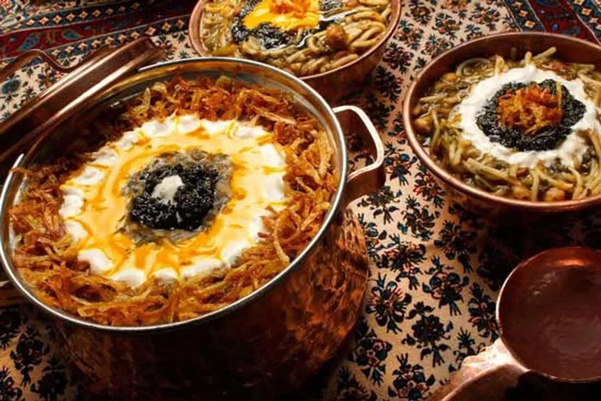 طرز تهیه آش شله قلمکار؛ یک آش اشرافی و پرطرفدار