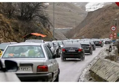 احتمال یک‌طرفه شدن جاده چالوس و آزاد راه تهران ـ شمال/بارش باران در ۱۰ استان 