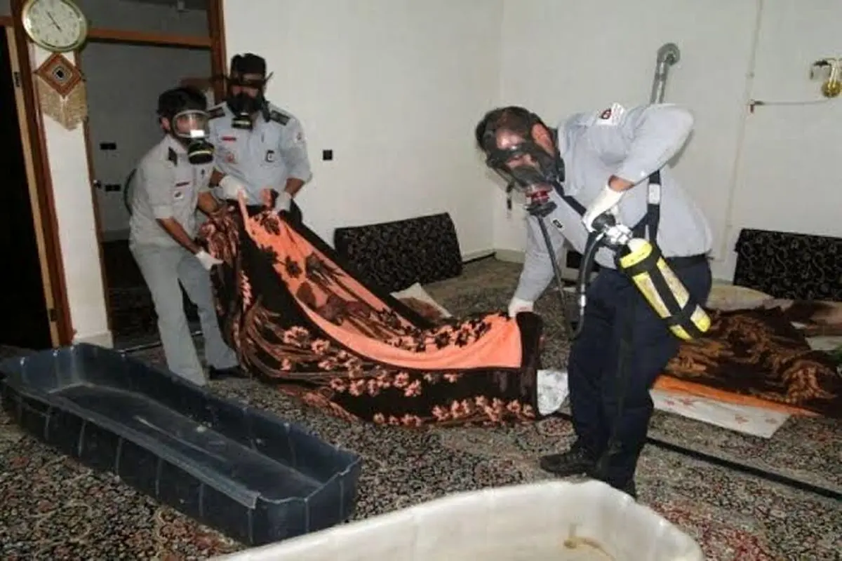 گاز گرفتگی ۵ مسافر در خیابان طبرسی مشهد