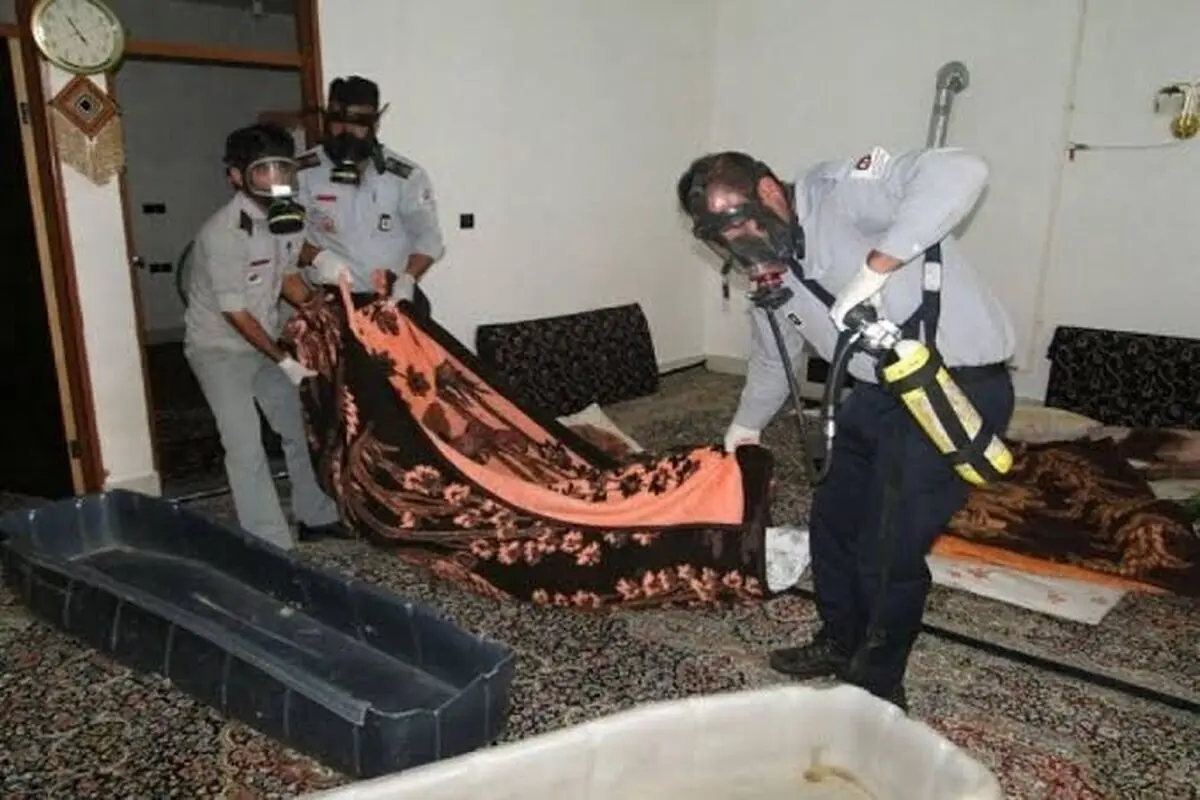 گاز گرفتگی ۵ مسافر در خیابان طبرسی مشهد