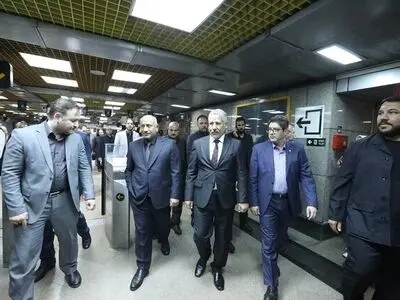 بازدید استاندار کربلا از متروی تهران