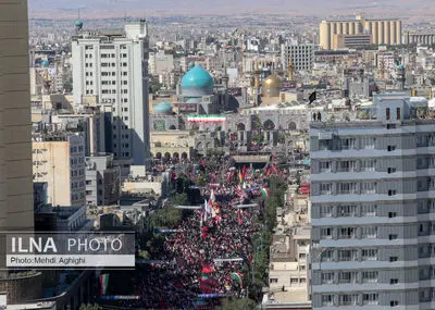 تشییع پیکر مطهر رهبر شهید انقلاب در مشهد / 2