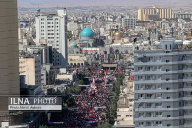 تشییع پیکر مطهر رهبر شهید انقلاب در مشهد / 2