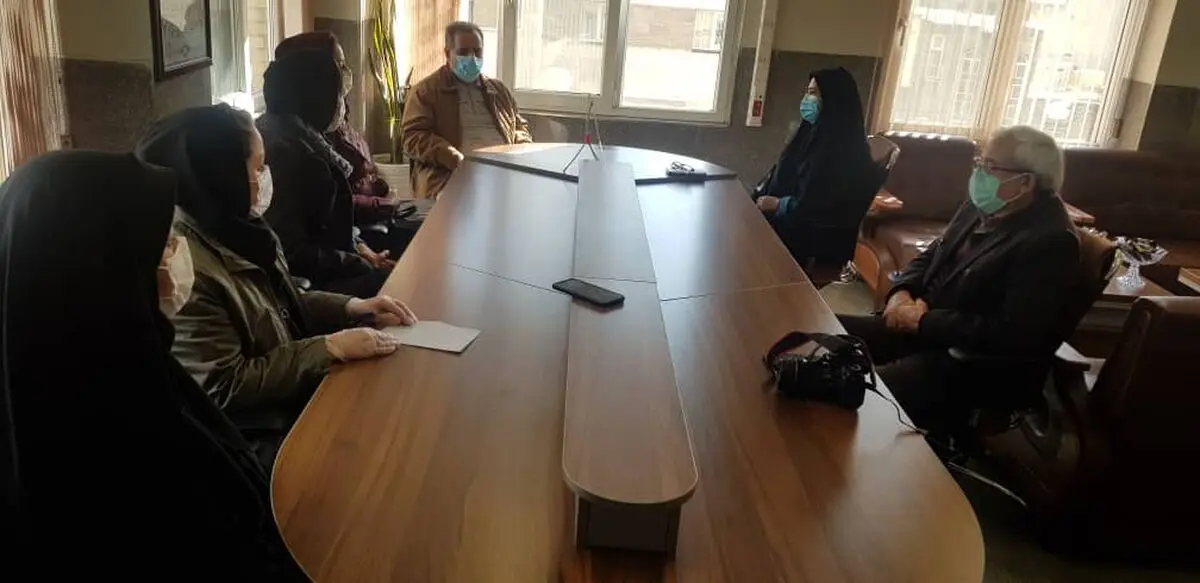 هیئت اجرایی خانه کارگر با مدیر کل تامین اجتماعی استان همدان دیدار کردند